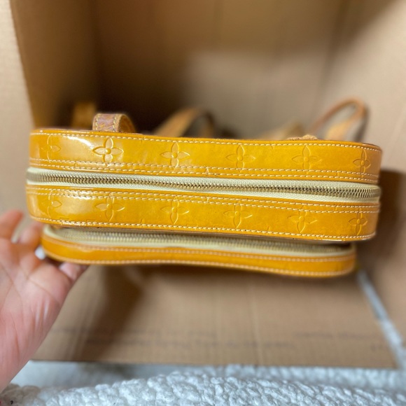 Louis Vuitton Vernis Yellow Backpack Vintage Monogram Purse Murray Tote … - Picture 15 of 16